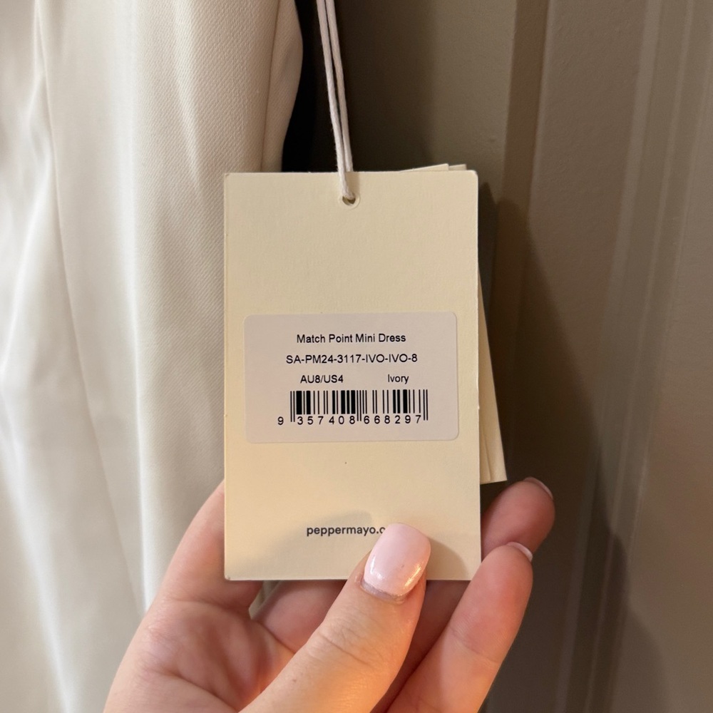 NWT Peppermayo Match Point Mini Dress - Picture 5 of 6